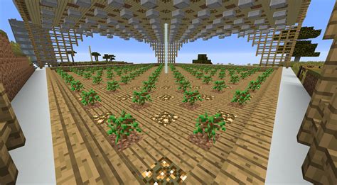 A crafting grid of 22 is required for the growth of dark oak trees in Minecraft. . Minecraft oak tree farm